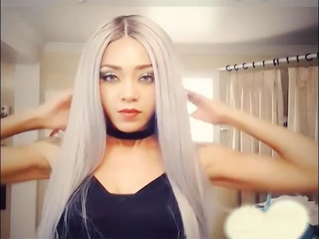 YAOARA Glamorous Straight White Wig YAOARA Glamorous Straight White Wig